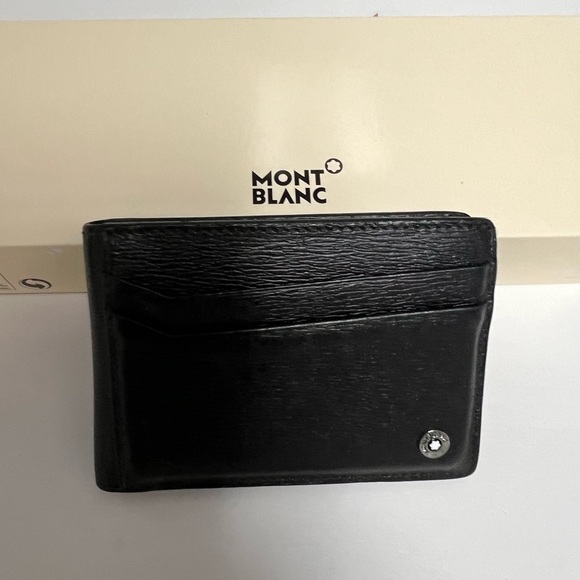 Montblanc 4810 Westside Folded Pocket Holder 8CC- Black - Picture 9 of 10